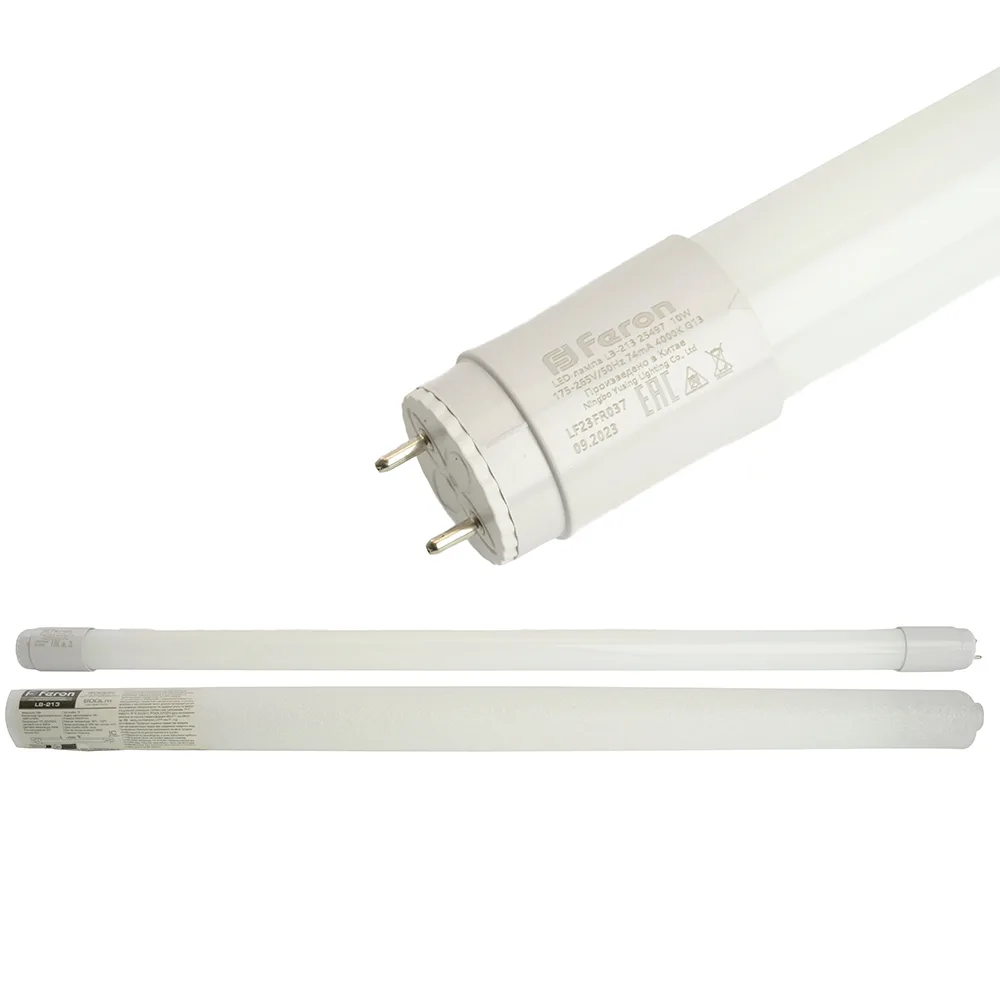 Лампа светодиодная FERON LB-213 G13 10W 175-265V 4000K 0,6м 25497