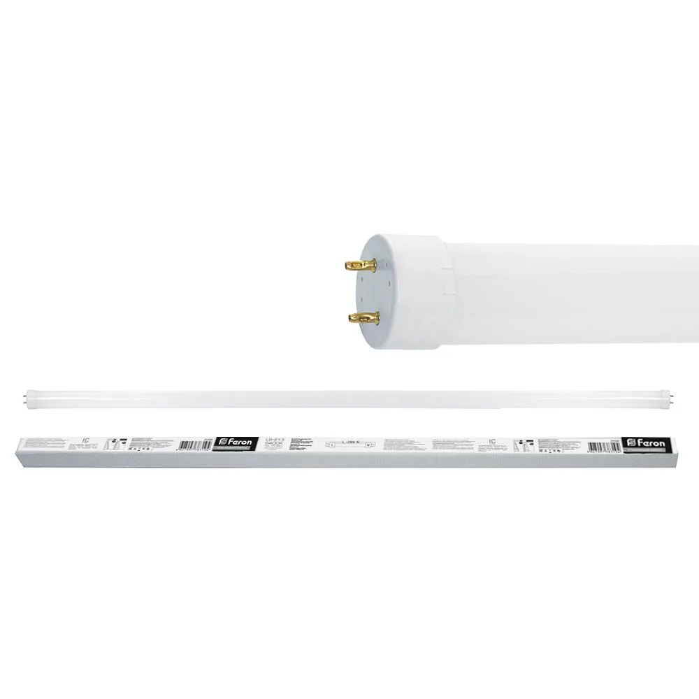 FERON Лампа светодиодная LB-213 G13 10W 175-265V 6400K 0,6м 25499 FERON Лампа светодиодная LB-213 G13 10W 175-265V 6400K 0,6м 25499